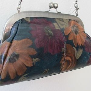 Patricia Nash MIA LEATHER PERUVIAN PAINTING FRAME